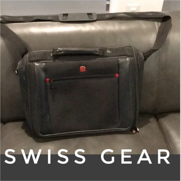 Authentic SwissGear designer Black laptop bag