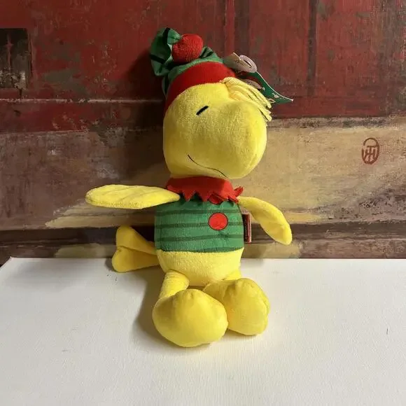 Peanuts‎ Woodstock Plush Doll in Elf Costume Dog Toy