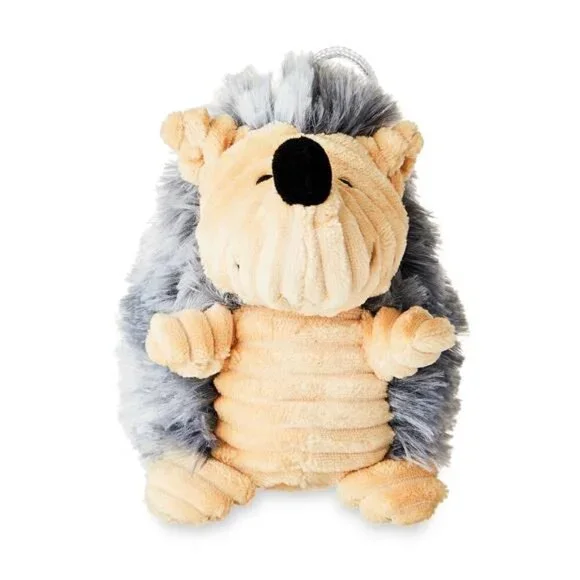 Cozy Buddy Hedgehog Squeaky Dog Toy Pet Summer Fun