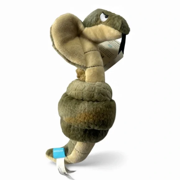 New Bark cobra Plush Snake dog Toy