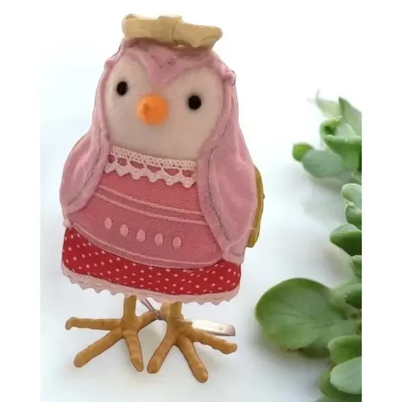 2019 SPRITZ Cora Target Bird Spring Easter Featherly Friends Pink 3261-46