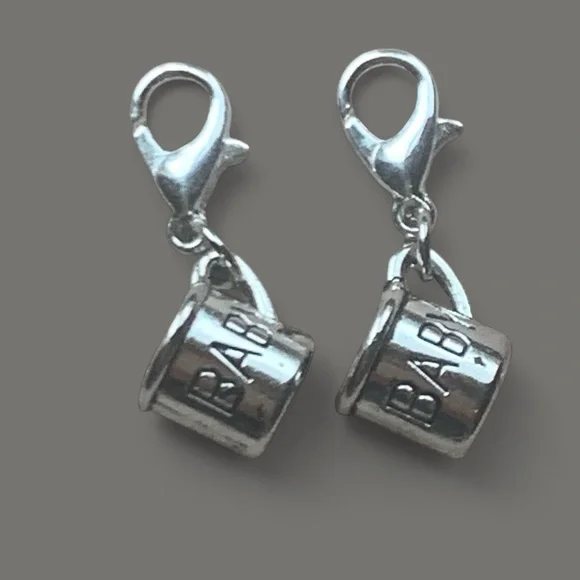 Baby Silver Cup Charms