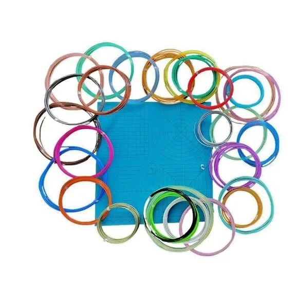3D Pen PLA‎ Filament Refills and Silicon Mat
