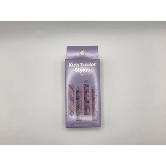 Kids Tablet Stylus Pen 4-Pack Crayon Style for Tablets‎
