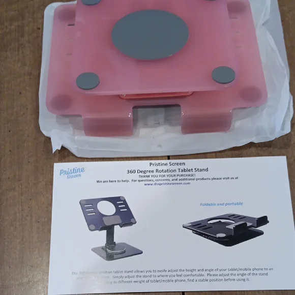 Pink Tablet Stand