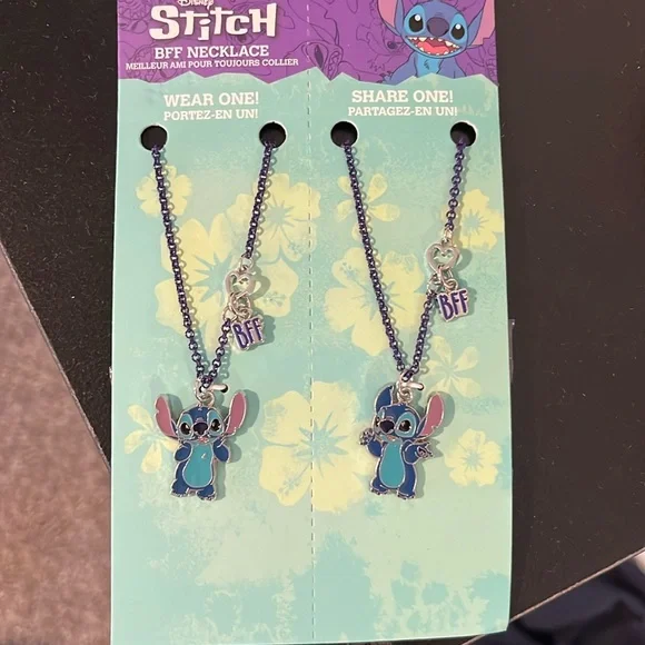 Lilo and Stitch best friend necklaces