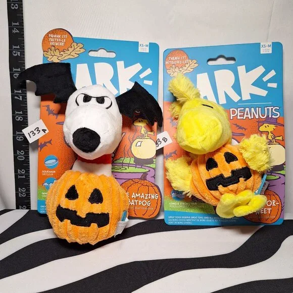 NWT Bark The Amazing Batdog Dog Toy XS-M & Trick or Tweet Dog Toy XS-M