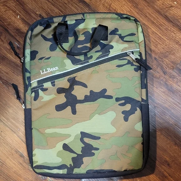 L.L. Bean Camouflage Laptop Bag
