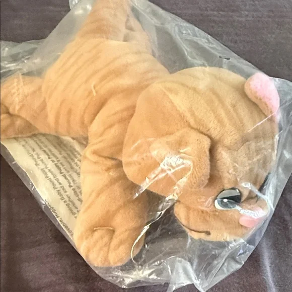 1987 Tonka Pound Purries Cat Sealed NOS Plush w Paperwork‎