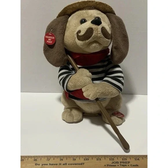 Gondolomia Sings O Sole Mio Italian English Gondolier Animated Dog Tested Works
