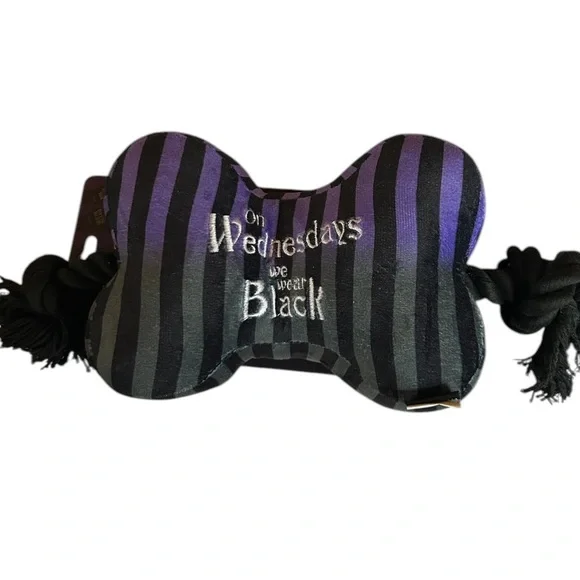 On Wednesdays We Wear Black Dog Toy