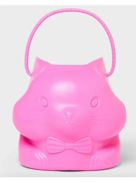 Target 2026 Vintage Inspired Easter Bunny Blow Mold Basket Pink Spritz