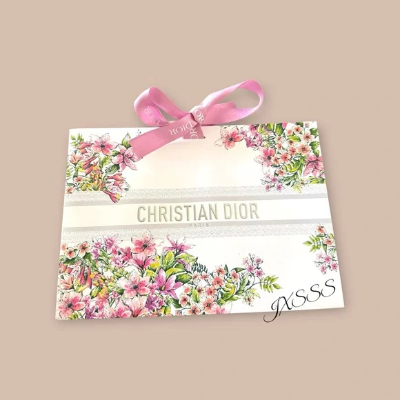 Dior (Spring 2024) Medium Sized Floral Gift Bag