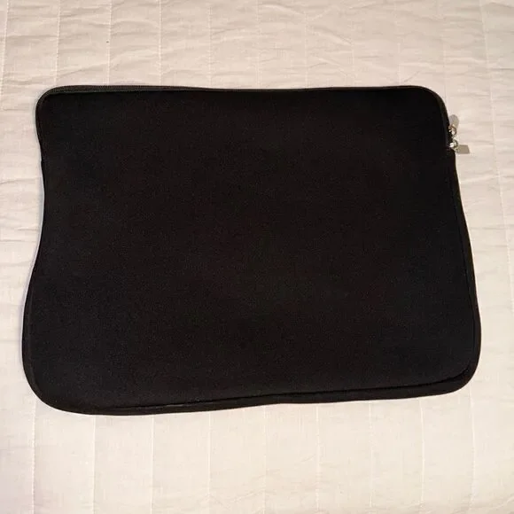 DGL Black Padded Laptop Sleeve Bag
