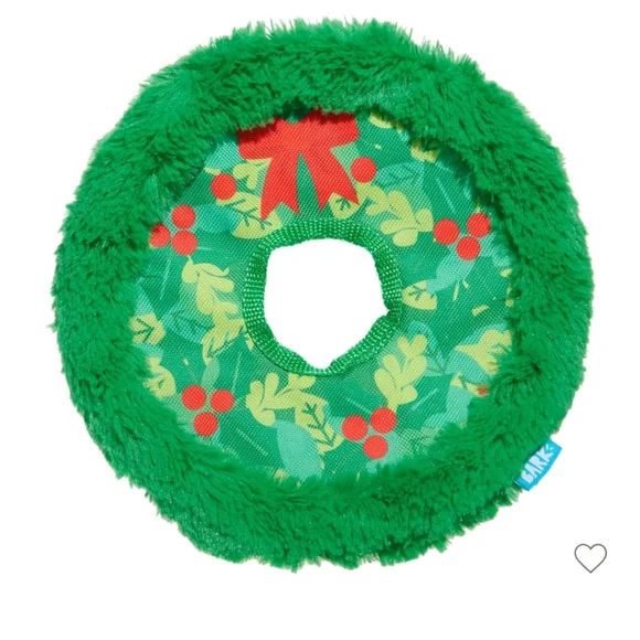Bark Holiday Wreath Toss Dog Toss