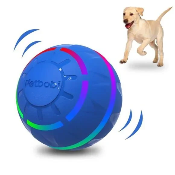 Interactive Toy Dog Ball, Active Rolling Ball for Dogs with Flashing
