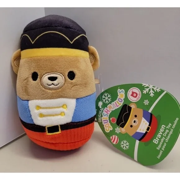 SQUISHMALLOW Braven PLUSH Kellytoy Stuffed Animal‎ Holiday Christmas 5