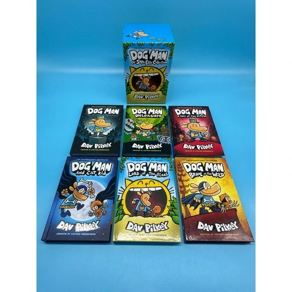 Dog Man The Supa Epic Collection Six Graphic Novels By Dav Pilkey