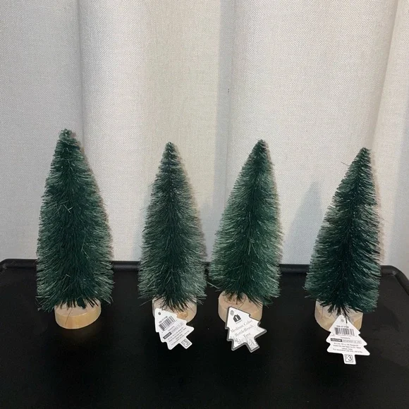 4 medium bottle brush trees -target bullseye