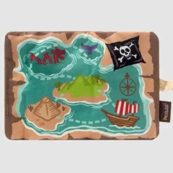 P.L.A.Y. Pirate Treasure‎ Map L/XL Dog Toy (BRAND-NEW!)