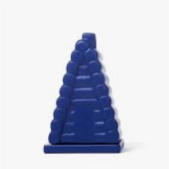 Target Bullseye Blue Ceramic Cabin Incense Burner
