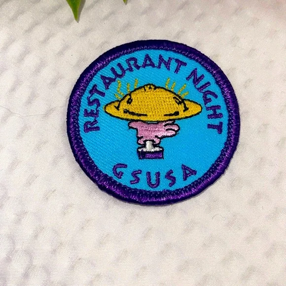 Restaurant Night - GSA activity fun patch