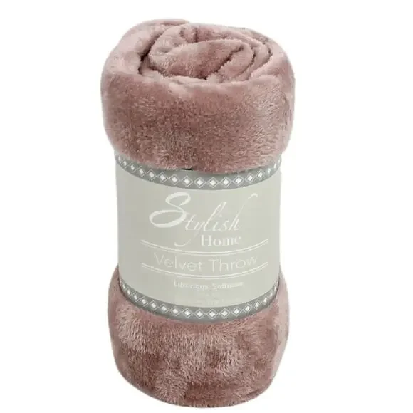 Stylish Home Blanket Throw Plush Lightweight 50