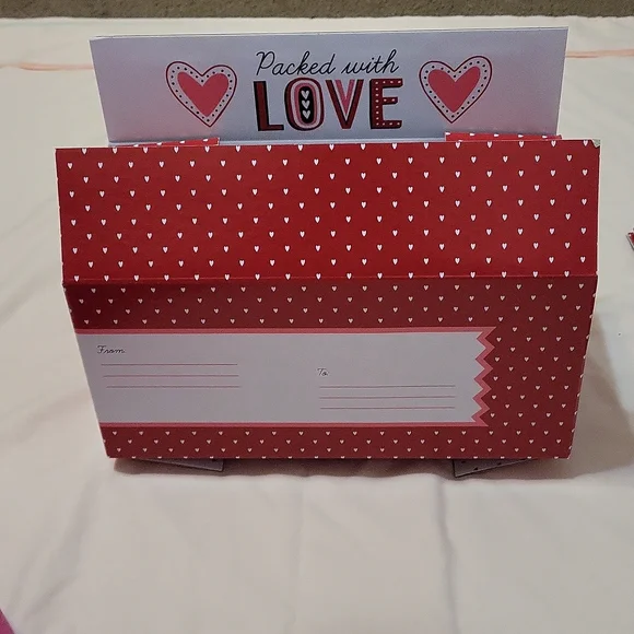4 Valentine's Cardboard Boxes