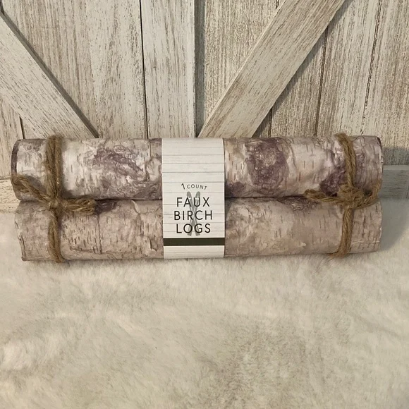 Target BP 2021 Christmas Faux Birch Logs