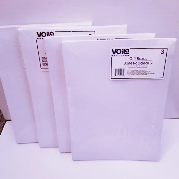Volia Gift Boxes 3pk Lots of 3 New