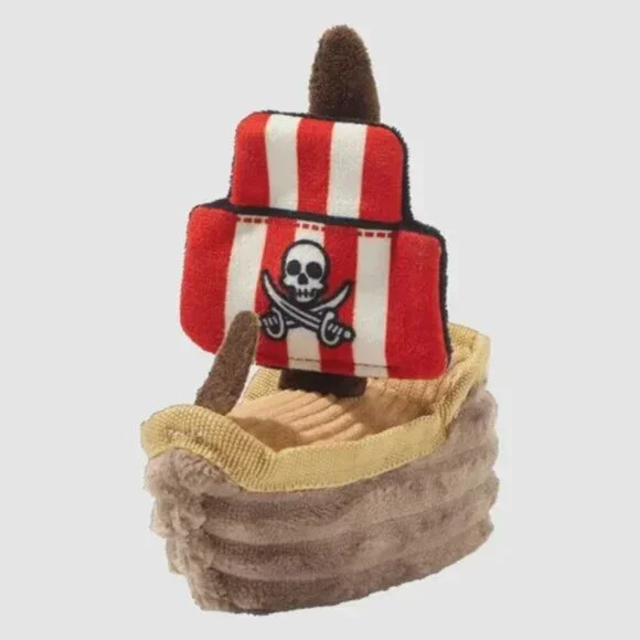 P.L.A.Y. “Paws & Planks” Pirate Ship (L/XL) Plush Dog Toy‎ (BRAND-NEW!)