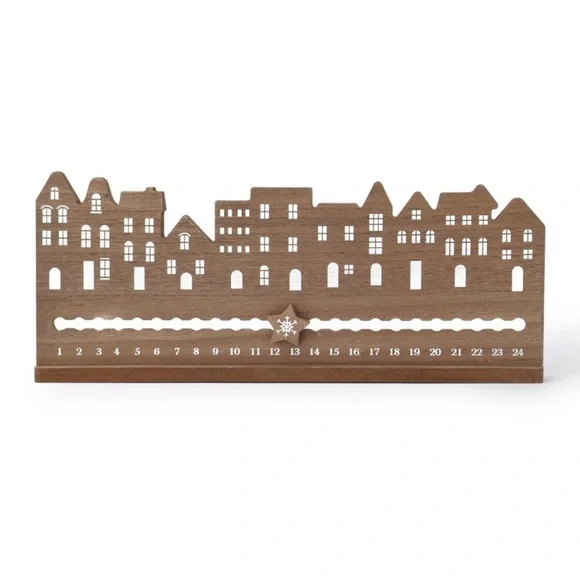 Target 🎯 Wooden Village Christmas Countdown