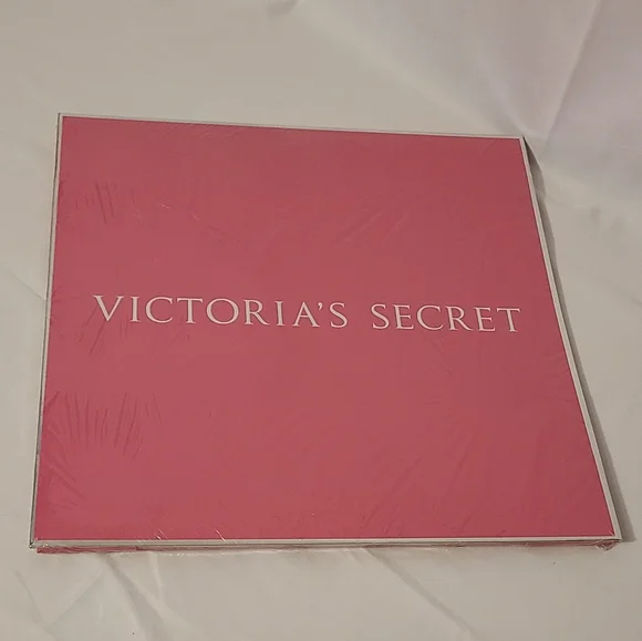 Victoria's Secret Hot Pink And Silver Gift Box