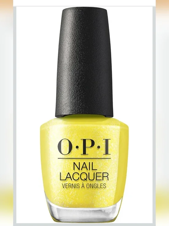 OPI Paintin' On Sunshine! Yellow Shimmer Nail Lacquer