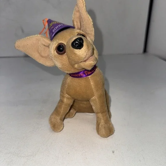 Taco Bell Talking Chihuahua Dog Plush 2000 Y2K 