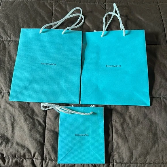 Assorted Tiffany & Co. Gift Bags
