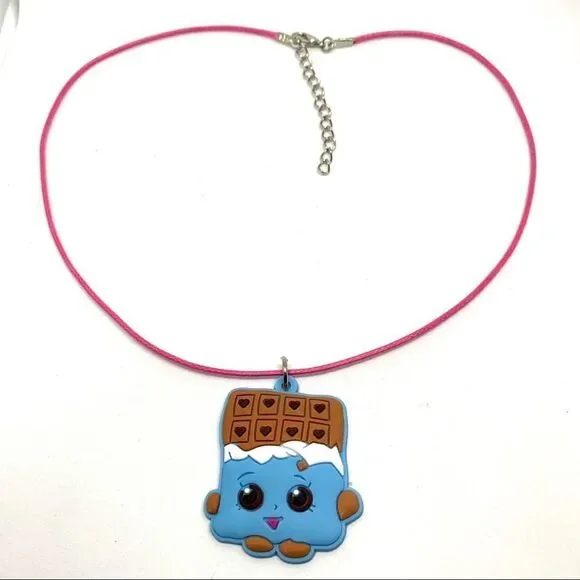 Shopkin Chocolate SOFT PVC Kid’s Necklace (W2)