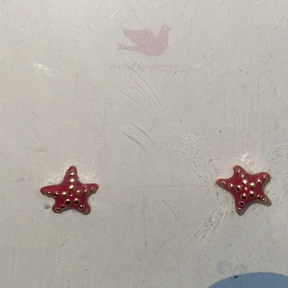 Star-Shaped Kids Earrings Starfish