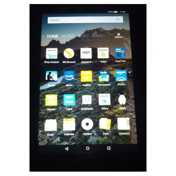 Amazon Fire HD 7 Tablet & Hand e-Holder for Tablets