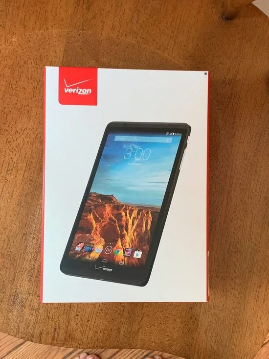 USED IN WORKING ORDER VERIZON ELLIPSIS 8 QTAQZ3, 4G