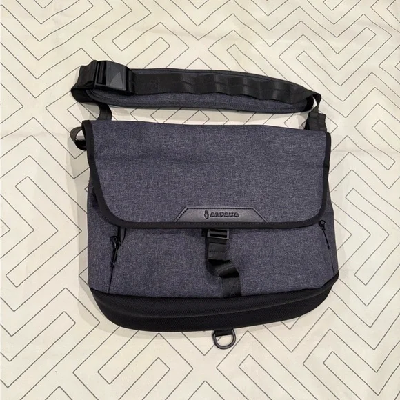 New Alpaka Crossbody Grey Messenger Bag