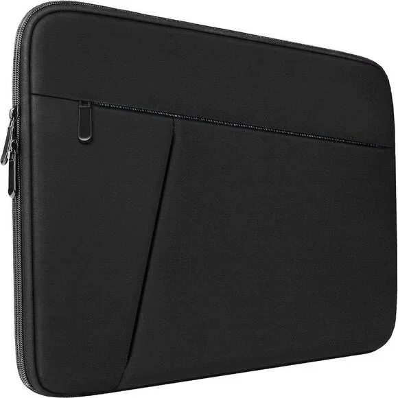 ✨Black Laptop Case Computer Carrying Cover with Front Pocket Briefcase Handbags