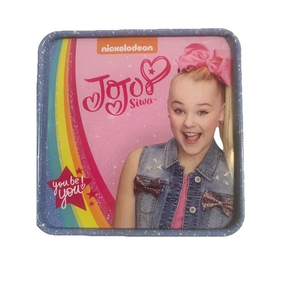 Nickelodeon Jojo Siwa Live Your Dreams Girls Watch Pink Band & Charm + Tin