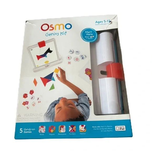 Osmo - Genius Kit Educational Play System (iPad Base Included)