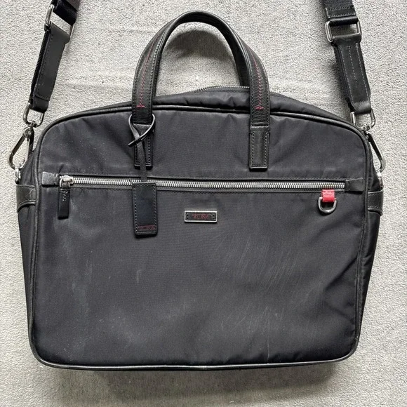 TUMI 2way Business Bag Cornwall‎ A4 PC Storage Black Laptop Travel Commuter