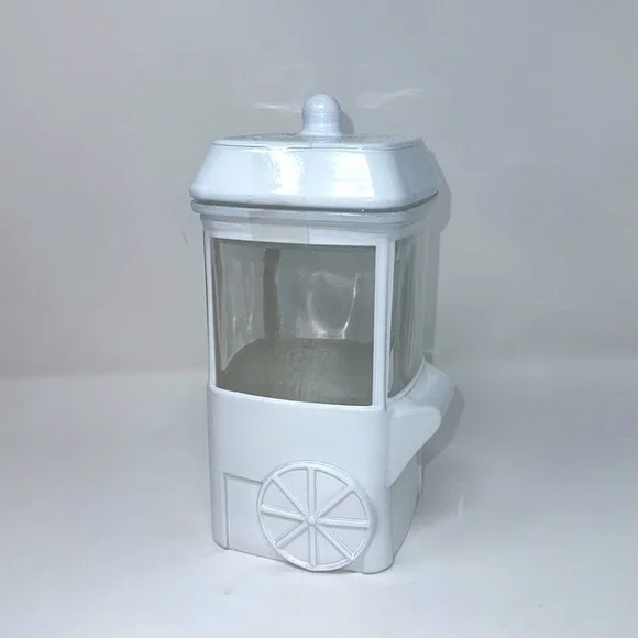 NWT Target Bullseye Playground White Popcorn Cart Jar *Valentine's Day 2023*
