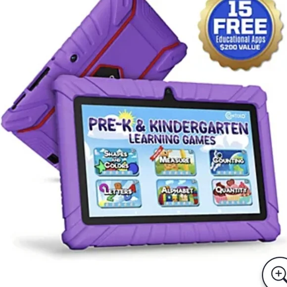 Purple Kids Learning Tablet