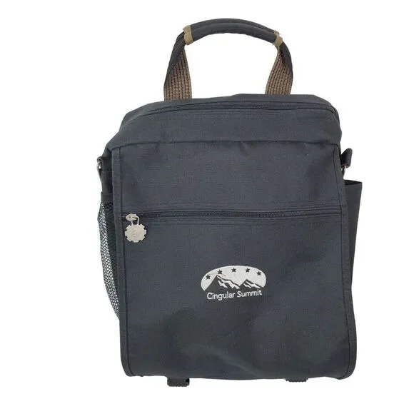 Black Laptop Bag - Compact Men's Carry