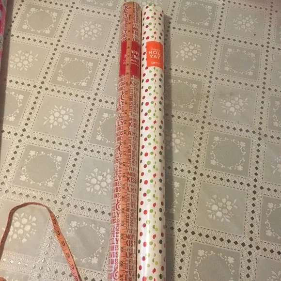 🆕 Christmas Gift Wrapping Paper, 30” long, TJMaxx