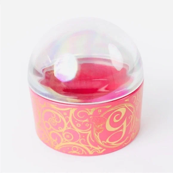 Target Bullseye Playground “Wicked” Pink & Gold Glinda Glass Container